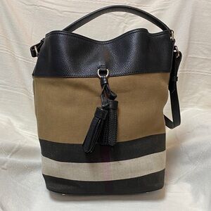Stylish Black and Tan Women's Bag